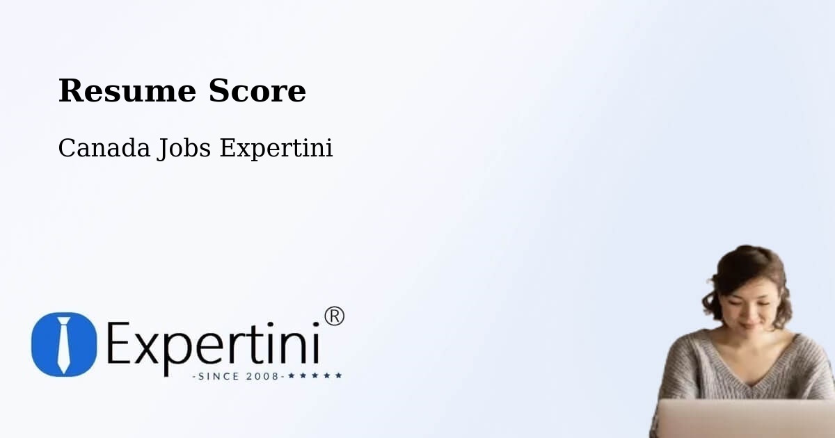 Resume Score & Job Description Match Tool – Bluewater - Canada Jobs Expertini